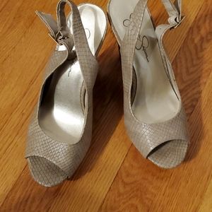 Jessica Simpson wedges